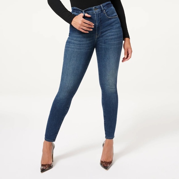 Good American Good Legs Released Hem in Blue265 Sz 6 / Sz 28 - Picture 4 of 16